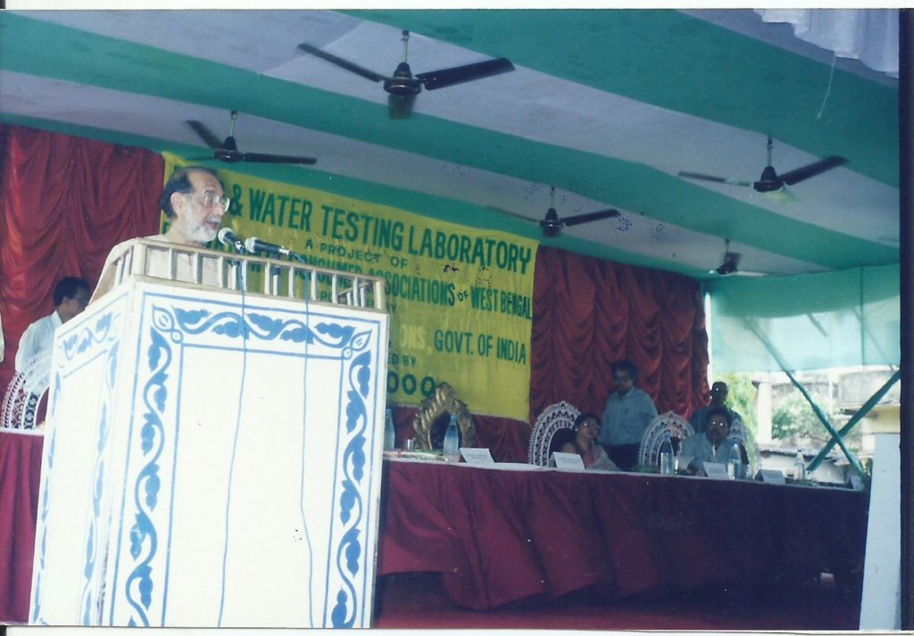 His Excellency the Governor of West Bengal Sri Biren J Shah Inaugurating Food & Water Testing Lab